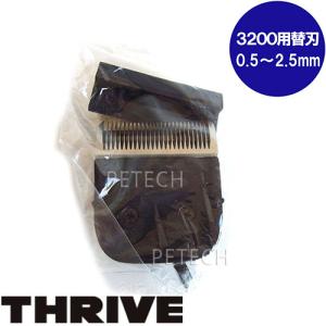 可変式刃付】THRIVE（スライヴ）3200-P ブラック クリッパー