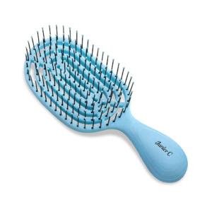 ニューウェイジャパン NuWay 4Hair ヘアブラシ JuniorC ブルー