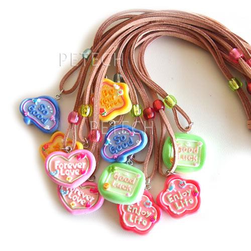 メッセージネックレス　１０ケ入り（BN-145）　【メール便対応】　★