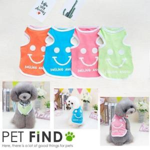 犬服 PETFiND スマイルニコちゃん タンクトップ S~XXL 犬の服