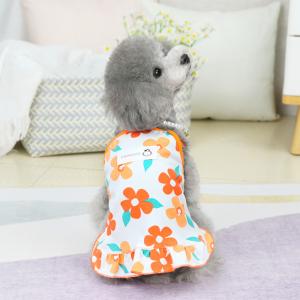 犬 服 ドッグウェア 春夏 花柄ワンピース 犬...の詳細画像3