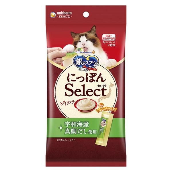 ◇ユニ・チャーム ユニ・チャームペット銀のスプーン三ツ星グルメおやつとろーりたい入り 48g