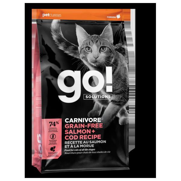 ◇グローバルペットニュートリション GO!SOLUTIONS カーニボア サーモンキャット 500g...