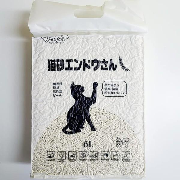 ◇Petifam 猫砂エンドウさん 無香料