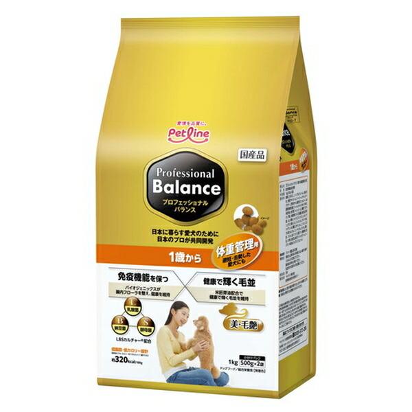 ◇ペットライン プロフェッショナル・バランス 1歳から体重管理用 1kg PFDD-7