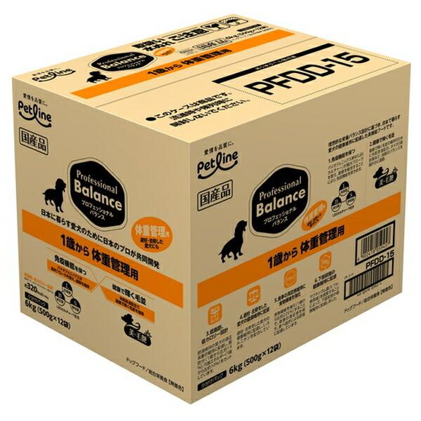 ◇ペットライン プロフェッショナル・バランス 1歳から体重管理 6kg PFDD-15