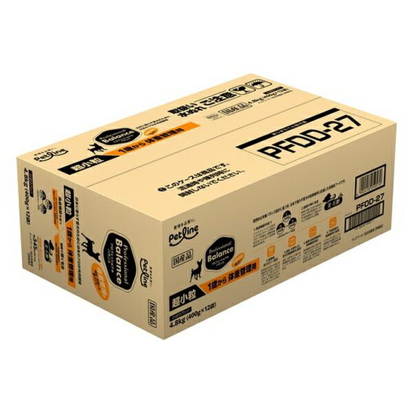 ◇ペットライン PFDD-27新プロフェッショナルバランス超小粒1歳体重管理4.8kg