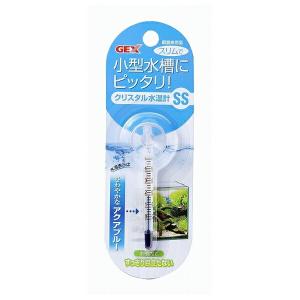 ◇ジェックス クリスタル水温計SS アクアブルー