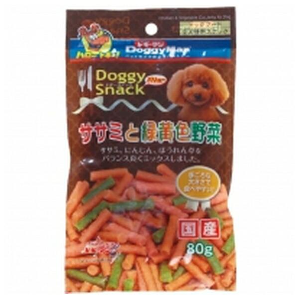 ◇ドギーマンハヤシ食品 ドギースナックバリューササミと緑黄色野菜 80g