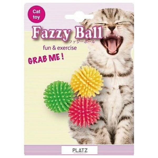 ◇プラッツ キャットトーイ ファジーボール 3P PZ80407
