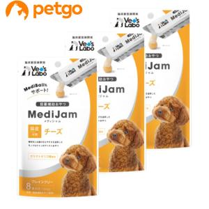 【3個セット】MediJam メディジャム チーズ 犬用 6g×8本｜petgo-2nd