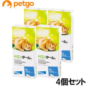 【4個セット】ドロンタール錠 猫用 24錠（動物用医薬品）