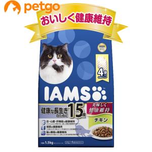 アイムス 15歳以上用 健康な長生きのために チキン 1.5kg｜petgo-2nd