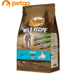 Nutro WILD RECIPE ニュートロワイルドレシピサーモン2kg✖️2個 ワイルド レシピ™ アダルト サーモン [成猫用]┃キャットフード