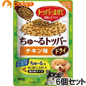 いなば 犬用 ちゅ〜るトッパードライ チキン味 180g×6【まとめ買い】