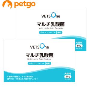 ベッツワン マルチ乳酸菌 犬猫用 細粒 60g(2g×30包)【2個セット】｜petgo