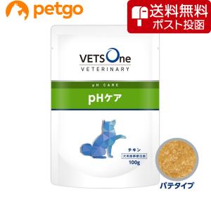 ベッツワンベテリナリー 犬用 pHケア チキン ウェット パウチ 100g×24