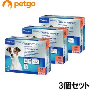 【3個セット】ビルバック エフィプロ デュオ 犬用 0.67mL 4ピペット（動物用医薬品）