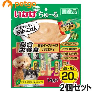 いなば 犬用 ちゅ〜る 総合栄養食 野菜・ビーフ...の商品画像