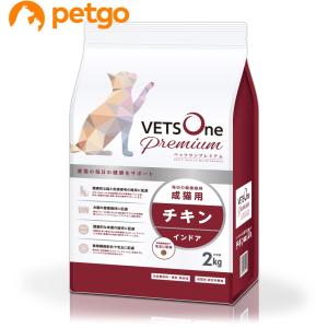 【10%OFFクーポン】ベッツワンプレミアム 毎日の健康維持 成猫用 インドア チキン 2kg｜petgo