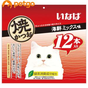 いなば 焼かつお 海鮮ミックス味 12本入り【在庫限り】