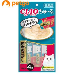 チャオ ちゅ〜る まぐろ・かつおバラエティ 4種 ( 14g*40本入 )/ ちゅ
