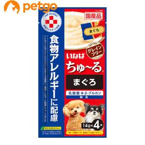 いなば 犬用 ちゅ〜る 食物アレルギーに配慮 まぐろ 14g×4本【在庫限り】
