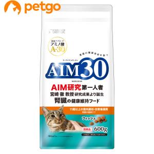 サンライズ AIM30 室内成猫用 健康な尿路・毛玉ケア フィッシュ 600g