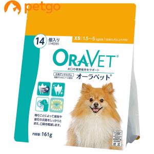 日本全薬 【あすつく】『オーラベット XS パウチ (14個入) ×1個