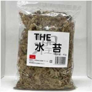 【邑楽ファーム】THE　水苔　40ｇ　※ゆうパケットにてポスト投函いたします。運送状況・天候状況により遅れる場合がございます。