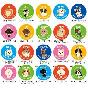 犬 車用ステッカー LOVEわんこ 名入れ オ...の詳細画像2