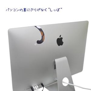 猫の手しっぽ ステッカー 猫 車用 デコ 全6...の詳細画像3