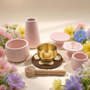 【送料無料 ペット仏具セット 8点】かわいいパ...の詳細画像1