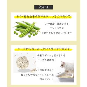 トイレ用品 猫砂 キャットリター 固まる エン...の詳細画像4