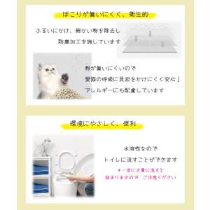 トイレ用品 猫砂 キャットリター 固まる エン...の詳細画像5