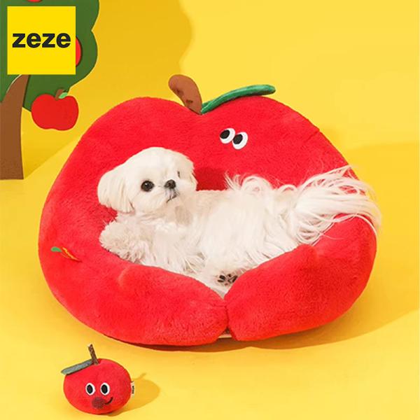 ペット用品 犬 ネコ ベッド クッション WARMTH Apple Pet Bed