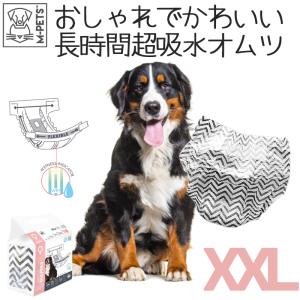 大型犬 オムツ メス XL M-PETS 女の子用おむつ XXLサイズ 10枚入り｜petifam