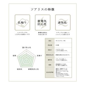 ペチコート ロング 透け防止 静電気防止 レデ...の詳細画像2