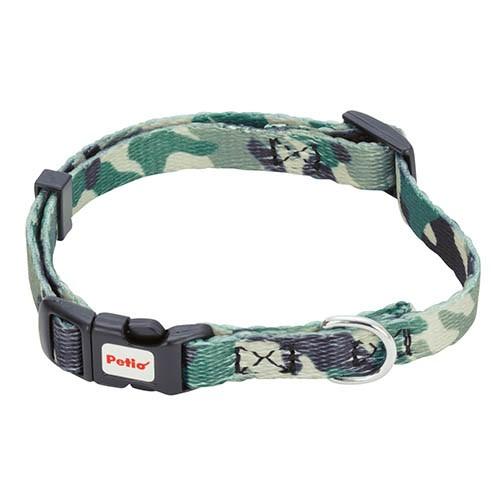 犬 首輪 カラー ペティオ Petio ARFashion アルファッション 迷彩カラ− XS グリ...
