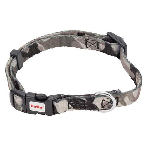 犬 首輪 カラー ペティオ Petio ARFashion アルファッション 迷彩カラ− XS グレ...