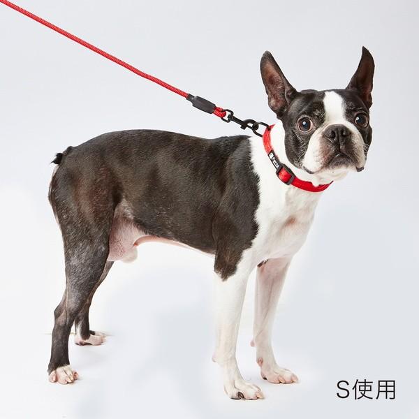 犬 リード 引き紐 ペティオ Petio Porta ポルタ S レッド 小型犬用 ナスカン スナッ...