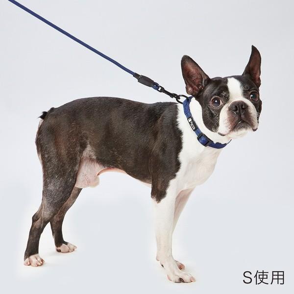 犬 リード 引き紐 ペティオ Petio Porta ポルタ S ネイビー 小型犬用 ナスカン スナ...