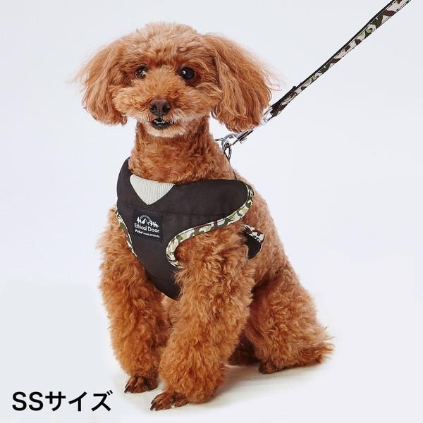 犬用ハーネス 胴輪 ペティオ Petio 超小型犬用 EthicalDoor エシカルドア 迷彩ベス...
