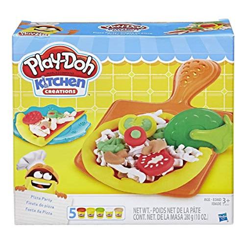 プレイ・ドー ねんど で 楽しく ピザ パーティー Pizza Party Play Dough ［...