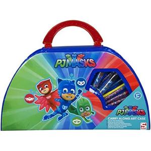 パジャマスク お絵かき アート セット 文房具 カラーペン クレヨン 鉛筆 色鉛筆 ［並行輸入品］ activity art set PJ masks｜petit-bonheur1