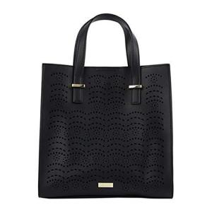 英国 Harrods (ハロッズ) カットワーク トートバッグ ブラック 正規品 Cutwork Tote Bag Sサイズ…｜petit-bonheur1