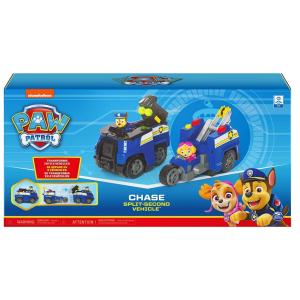 パウパトロール おもちゃ フィギュア チェイスのスプリット ポリス クルーザー paw patrol  並行輸入品｜petit-bonheur1