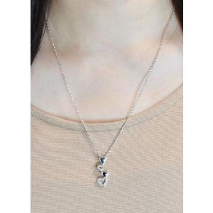 ネックレス レディース スワロフスキー 4連 ...の詳細画像3