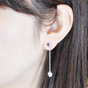 ピアス レディース フリンジ チェーンピアス ...の詳細画像2