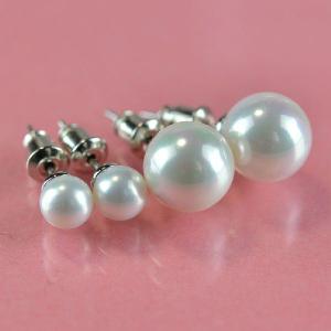 ピアス レディース 真珠 パール(10mm) ...の詳細画像2